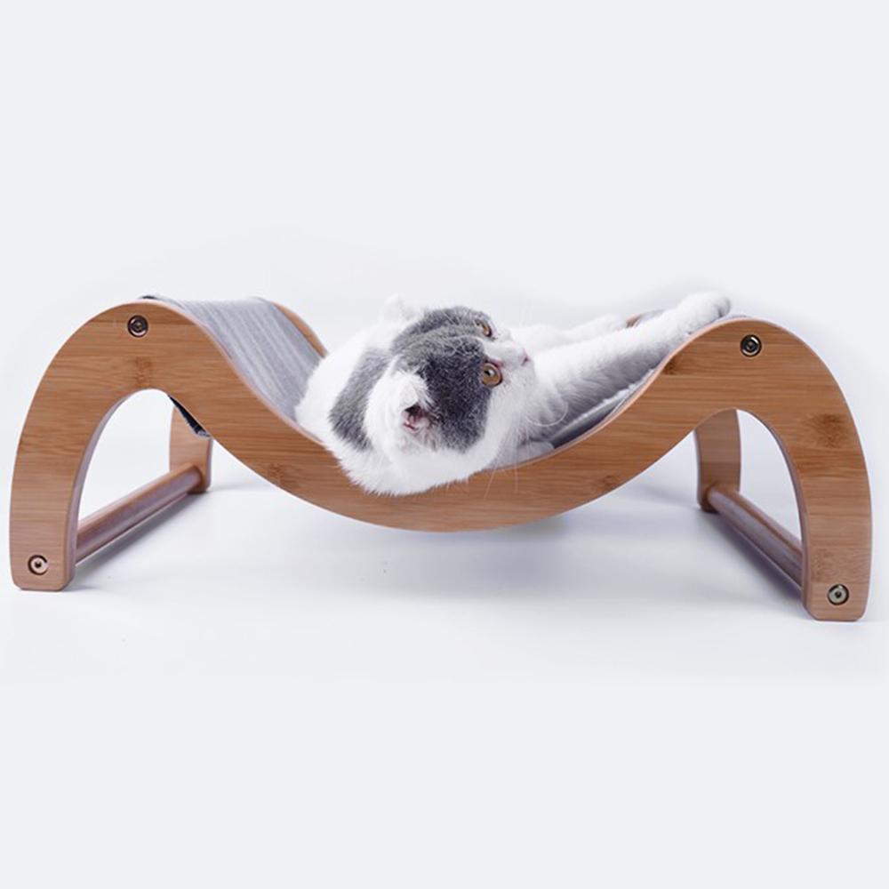 INSTACHEW Raunji Cat Hammock for Small to Medium Pets, Durable Flat